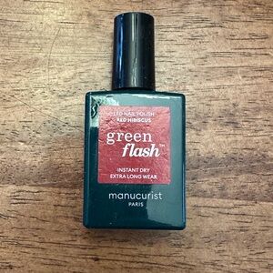 Green Flash Nail Polish - Red Hibiscus